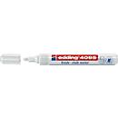 Kreidemarker 4095 wei√ü Strich-B.2-3mm Rundspitze EDDING, 10 Stück