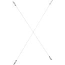 Kreuzverband für Regalsystem R 3000, für Feldbreite 1282 mm, Höhe 901 mm