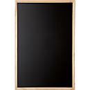 Krijtbord met houten frame, 400 x 600 mm