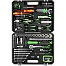 KS-Tools Universal-Werkzeug-Satz COMPETITION, 1/4'+1/2', 6-kant, 106-teilig, in Kunststoffkoffer
