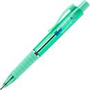 Kugelschreiber Faber-Castell Poly Ball View, Schreibfarbe blau, Strichbreite 0,6 mm, dokumentenecht, auswechselbare Mine, Gummigriff, jelly mint