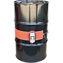 Kuhlmann Fass-Heizgürtel, analog, für 200-220-l-Stahlfässer, 1000 W, 0-120 °C, IP54, B 1670 x T 3 x H 180 mm, Silikon, rot