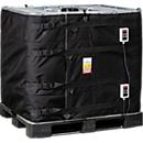 Kuhlmann IBC verwarmingsmantel, digitaal, voor 1000 l IBC containers, 2 x 1000 W, temperatuurbereik 0-90 °C, IP40, L 4400 x B 10 x H 1000 mm, zwart