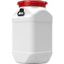 Kunststof vat CurTec, vierkant, met schroefdop, HDPE, waterdicht, 88 l