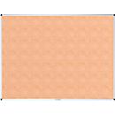Kurkbord Legamaster UNITE, horizontale of verticale montage, B 1200 x D 12,6 x H 900 mm, natuurkurk, bruin