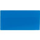 Label PLUS label sleeve, hook &amp; loop fastener, 50 x 110, blue