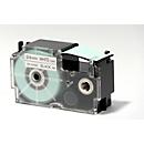 Labeltapes, Casio, XR-24WE1, 24 mm, wit