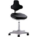 Labordrehstuhl Labster 9103, Integralschaum, schwarz