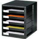 Ladebox - polystyreen - 5 schuifladen - voor A4-formaa