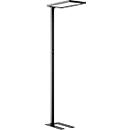 Lampadaire LED Dotlux ROOFbutler, 80 W, 8800 lm, 4000 K, intensité lumineuse variable, détecteur de présence, noir