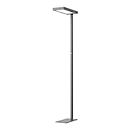 Lampadaire LED Jaspis, puissance 52 W, 5600 lm, 4000 K, intensité lumineuse variable, éclairage direct/indirect, anthracite