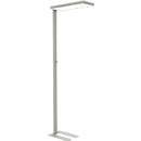 Lampadaire LED Maul MAULjura, 62 W, 9200 lm, 4000 K, lumière directe/indirecte, intensité lumineuse variable, H 1965 mm, aluminium, argenté