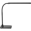 Lampe de bureau LED MAULpirro, puissance 7 W, variateur à 4 niveaux, 390 lm, orientable, noir