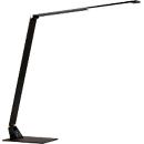 Lampe de bureau LED WASP, intensité lumineuse variable 5 fois, 900 lumens, 2700-5000 kelvins, prise de charge USB, noir