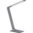Lampe de table LED Geri, en aluminium, intensité lumineuse réglable sur 3 niveaux, durée d'éclairage env. 30 000 h, gris