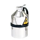 Lata de transporte, aço inoxidável