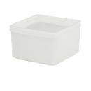 Lata rectangular multiusos con tapa, 500 ml, L 103 x A 103 x H 64 mm