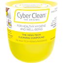 Le produit de nettoyage Cyber Clean® The Original, élimine la saleté, les germes et les bactéries sur les surfaces texturées et dans les interstices, réutilisable, biodégradable, jaune, 160 g dans un nouveau gobelet à bouchon.