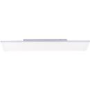 LED-Deckenleuchte FRAMELESS, weiß, Lichtfarbe einstellb., Fernsteuerung, 25-45W, Rechteck, B 1000 x T 250