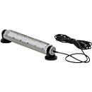 LED-machinelicht Bauer &amp; Böcker nachtlamp L, bedraad, 9 W, 900 lm, 5500 K, 360° draaibare scharnieren, magneetvoet, IP67, aluminium, grijs