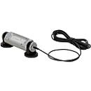 LED machineverlichting Bauer &amp; Böcker nachtwacht S, bedraad, 3 W, 300 lm, 5500 K, 360° draaibare scharnieren, magneetvoet, IP67, aluminium, grijs