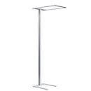 LED Stehleuchte PiL, dimmbar, mit Bewegungsmelder innen, direktes/indirektes Licht, 94 W, 11430 lm, 4000 K, grau