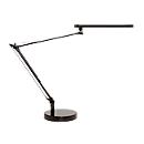LED-Tischleuchte MAMBOLED, 7 W, 665 lm, mit Diffusor, dreh-u. neigbar, Sockel + Klemme, schwarz