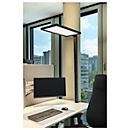 LED-Tischleuchte SLV Worklight, Touch-Dimmer, 7600 Lumen, 79 W, 200-240 V, PIR-Sensor, festverbaute LEDs, L 692 x B 310 x H 1200 mm, schwarz