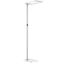 LED vloerlamp Dotlux ROOFbutler, 80 W, 8800 lm, 4000 K, dimbaar, aanwezigheidssensor, zilver
