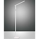LED vloerlamp Ideal, 10 W, 770 lm, dimbaar, IP20, Ø 200 x H 1750 mm, aluminium, wit