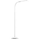 LED-vloerlamp MAULpirro, vermogen 7 W, 4-staps dimmer, 390 lm, draaibaar, wit