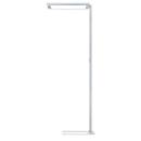 LED-vloerlamp Waldmann LAVIGO, 112 W, 15250 lm, 4000 K, dimbaar, multifunctionele drukknop, bewegings- &amp; daglichtsensor, direct/indirect licht, wit