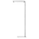 LED-vloerlamp Waldmann LAVIGO, 112 W, 15250 lm, 4000 K, dimbaar, multifunctionele drukknop, bewegings- &amp; daglichtsensor, direct/indirect licht, zilver