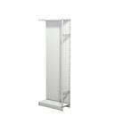 Leeg archiefrek PROGRESS 500 T, aanbouwsectie, met achterwand, H 2250 x B 750 x D 340 mm