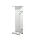 Leeg archiefrek PROGRESS 500 T, aanbouwsectie, met achterwand, H 2250 x B 750 x D 440 mm