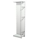 Leeg archiefrek PROGRESS 500 T, aanbouwsectie, met achterwand, H 2600 x B 750 x D 440 mm