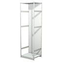 Leeg archiefrek PROGRESS 500 T, basissectie, met achterwand, H 2600 x B 750 x D 640 mm