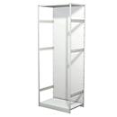 Leeg archiefrek PROGRESS 500 T, basissectie, met achterwand, H 2600 x B 960 x D 640 mm