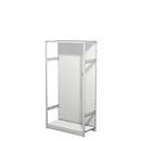 Leerregal PROGRESS 500 T, Grundfeld, mit Rückwand, H 1900 x B 960 x T 440 mm