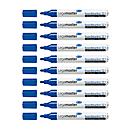 Legamaster Boardmarker TZ1 - voor flipover en whiteboard - blauw - 10 stuks