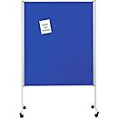 Legamaster Multiboard mobile XL, Pinnboard und Whiteboard, B 1500 x H 1200 mm, blau