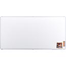 Legamaster PREMIUM PLUS-whiteboard, hoogte 1000 mm, breedte 2000 mm, met opbergbakje/2 stiften/bordwisser/stifthouder/magneet