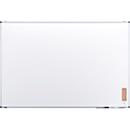 Legamaster UNITE PLUS-whiteboard, magnetisch, met markeerstifthouder/markeerstift/bordwisser, B 1500 x D 12,6 x H 1000 mm, geëmailleerd keramisch staal, wit