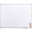 Legamaster UNITE-whiteboard, magnetisch, met markeerstifthouder/markeerstift/bordwisser, B 1200 x D 12,6 x H 900 mm, gelakt staal, wit