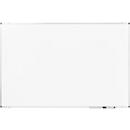 Legamaster Whiteboard PREMIUM, Hoch-/Querformat, Stahl weiß lackiert + Aluminiumrahmen, magnethaftend, Ablageschale + Zubehör, B 1500 x 1000 mm