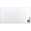 Legamaster Whiteboard PREMIUM, staand/liggend, wit gelakt staal + aluminium frame, magnetisch, inclusief uitgebreide accessoires, B 2000 x H 1000 mm