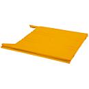 Legbord Eichner Flat, voor wand-sorter, vulhoogte 9 mm, B 240 x D 15 x H 302 mm, geel