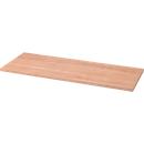 Legbord TOPAS LINE, voor archiefrekken en kasten, B 1000 mm, notenhoutpatroon