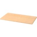 Legbord TOPAS LINE, voor archiefrekken en kasten, B 1200 mm, esdoornpatroon