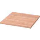 Legbord TOPAS LINE, voor archiefrekken en kasten, B 400 mm, notenhoutpatroon